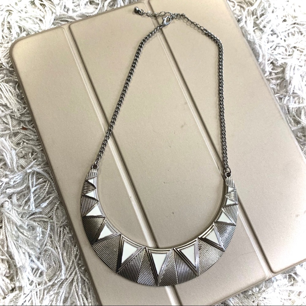 Silver Statement Necklace